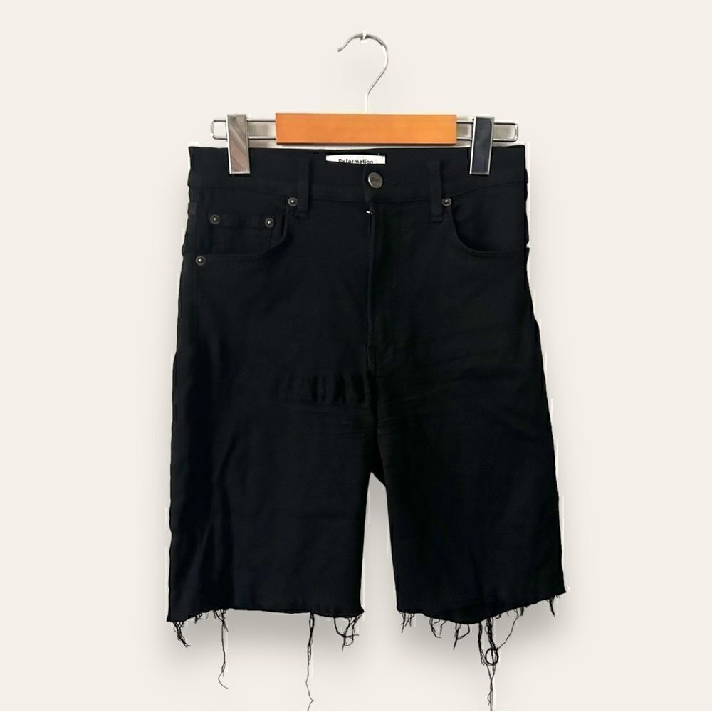 Reformation jeans cut off denim shorts  26
